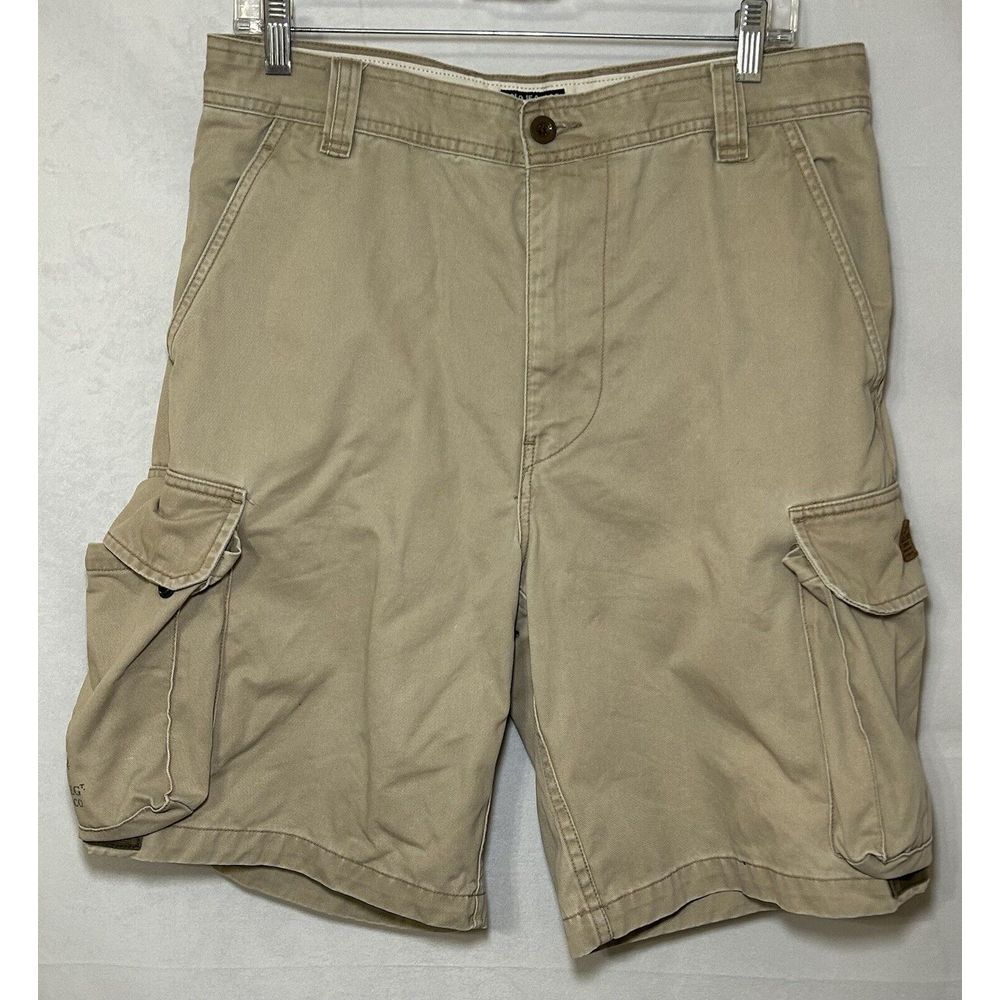Polo Jeans Co Ralph Lauren Men's 32 Authentic Military Trousers Cargo Shorts